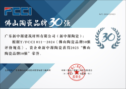 T/FCCI011-2024《佛山陶瓷品牌30強評價規(guī)范》